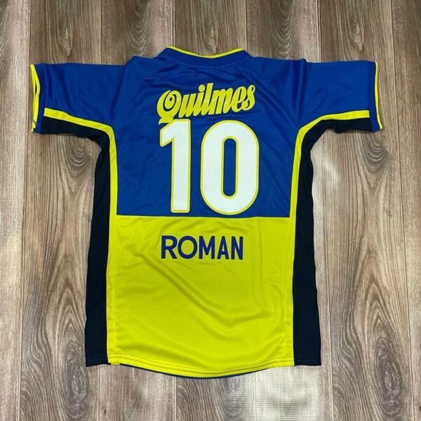 Camiseta Retro Boca Juniors Román 2002 - Image 3