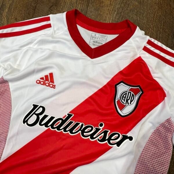 Camiseta Retro Titular River Plate 2002 Blanca - Image 4