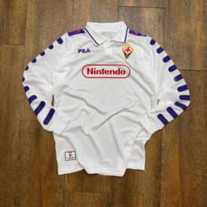 Fiorentina Batistuta Manga Larga Blanca