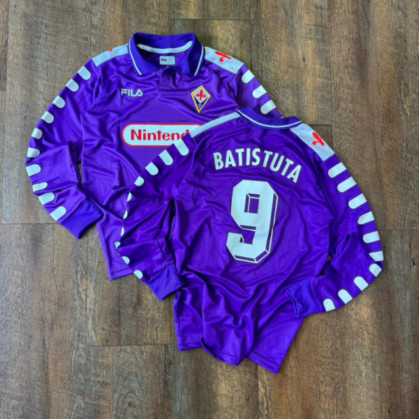 Fiorentina manga larga Batistuta premium 1998/99