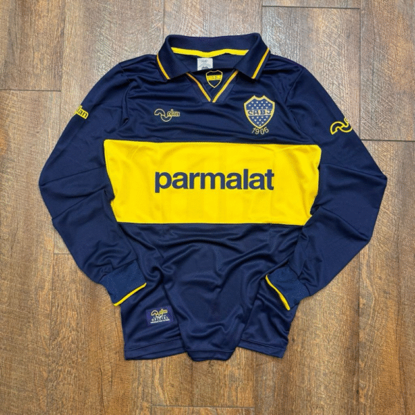 Boca Juniors Parmalat Maradona Manga Larga premium - Image 4