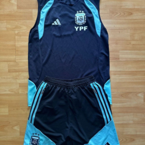 Conjunto Argentina Entrenamiento con Musculosa Azul 2026