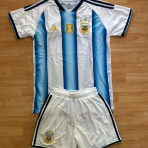 Conjunto Argentina Titular Blanco 2026 sin dorsal