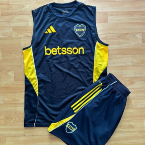 Conjunto Boca Juniors con Musculosa Azul 2026
