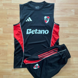 Conjunto River Plate con Musculosa Negra 2026