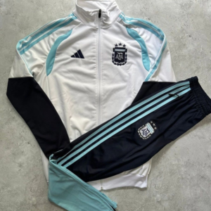 Argentina conjunto campera blanca + jogging 2026
