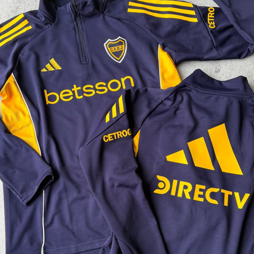 Boca juniors buzo medio cierre 2026 - Image 2